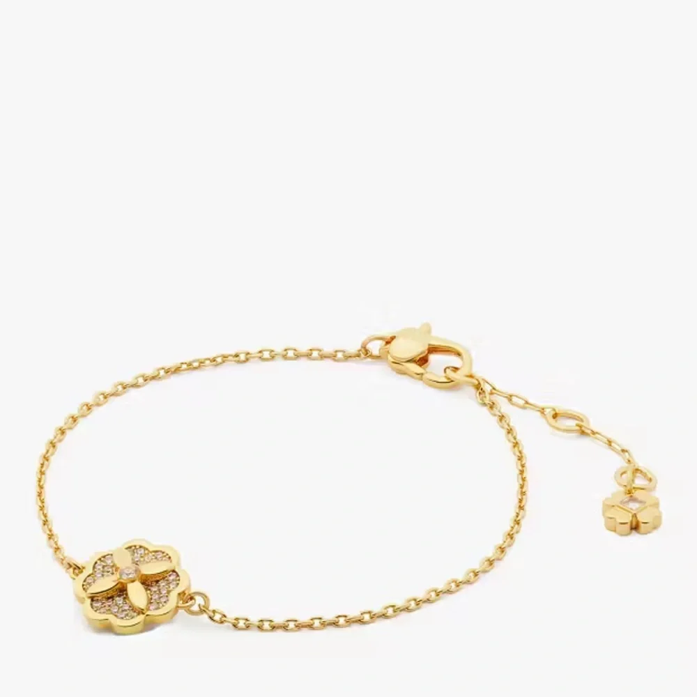 $78 Kate Spade Heritage Bloom Bracelet gold - Picture 7 of 7